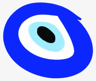 Scribble Of A Nazar To Ward Off The Evil Eye - Circle #8257583