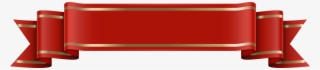 Banner Red Transparent Clip Art Image Gallery Png Red - Banner Background Sticker #8258189