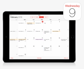 Calendar Calendar - Tablet Computer #8258999