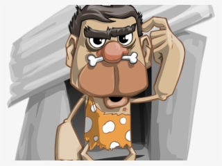 Real World Clipart Animation Png - Cartoon Caveman Transparent #8259493