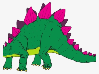 Stegosaurus Clipart Pink - Stegosaurus Dinosaur Clipart #8259656