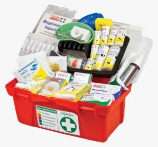Trafalgar National First Aid Kit Portable Poly Case - Open First Aid Box #8259714