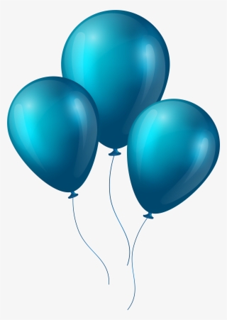 Blue Balloons Png Image - Balloons Png #8259971