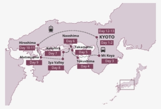 Map For Hidden Japan - Tour Japan #8259973