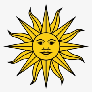 The Colors Of The Uruguayan National Flag Are Taken - Escudo De La Bandera De Uruguay #8260202