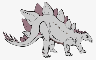 Stegosaurus Dinosaur Prehistoric - Desenhos De Animais Da Pré História #8260276