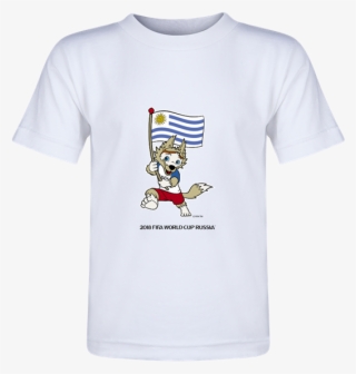 Uruguay 2018 Fifa World Cup Russia™ Zabivaka Toddler - Cartoon #8260732