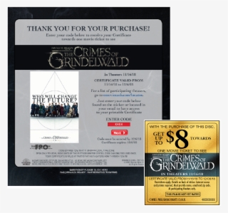 Home Entertainment Fantastic Beasts - Flyer #8261534