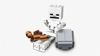 Lego Minecraft Bigfig Skeleton Magmakuubikuga - Lego Minecraft Skeleton Bigfig #8261646