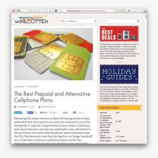 Cross Device Tracking, Prepaid And Mvno Wireless, Justin - Smartcard #8262060