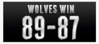 Late Rally Falls Short As Wolves Lose 89-87 To Bobcats - Circle #8262265