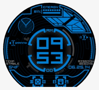 Bounty Hunter Code Blue Watch Face Preview #8262943
