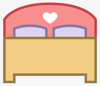 Double Bed Icon - Sleeping In Bed Icon #8263491