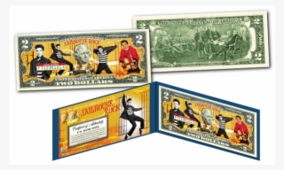 Elvis Presley * Jailhouse Rock * Officially Licensed - Donald Trump 2 Dollar Bill #8263623