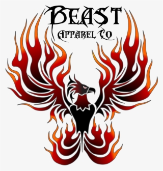 Beast Phoenix Apparel Co Logo Cleaned Font Png University - Illustration #8264164