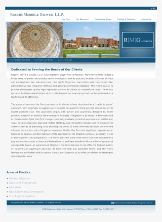 Rogers, Morris & Grover Competitors, Revenue And Employees - Brochure #8264468