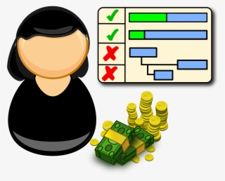 Vector Black And White Download Project Manager Icons - Project Manager Clipart #8264473