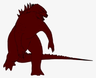 Freestyle Anime Godzilla2 Halfsit5 Red7 Freestyle Anime - Godzilla Clipart Red #8265215