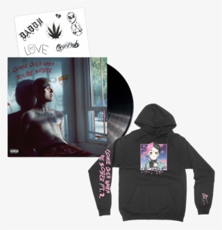 Come Over When You're Sober Pt 2 Hoodie Bundle The - Lil Peep Vinyl #8265446
