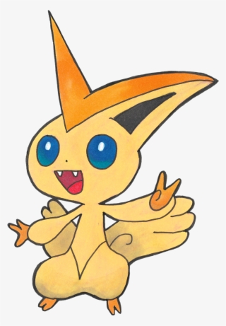 I Choose Victini Because It Was The First Pok=mon I - Cartoon #8266479