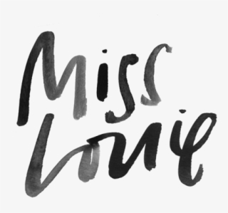 Hand Drawn Type - Calligraphy #8266826