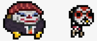 Last Two Characters I Was Missing For The Payday 2 - Frisk Undertale Pixel Art Maker #8267153