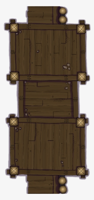 Wooden Wall 2nd Tier Gate - Plank #8267203