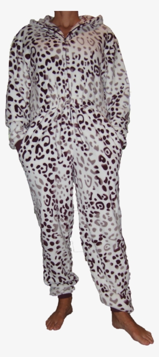 Luxury Snow Leopard Onesie - Pajamas #8267207