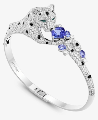 Snow Leopard Bangle - Pre-engagement Ring #8267236