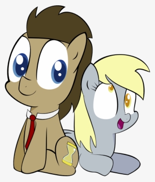 Derpy And Doctor Whooves Foals By Cartoonist-girl On - Derpy Hooves #8267425