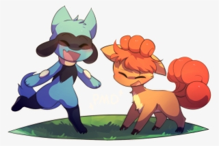 Riolu And Vulpix - Pokemon Mystery Dungeon Vulpix And Riolu #8267999