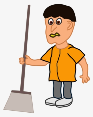 This Png File Is About Janitor , Cleaner - Cleaning Boy Clipart #8268181