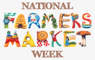 Vector Library Download National Farmers Market Weekdepartment - Farmers Market Cartoon #8268208
