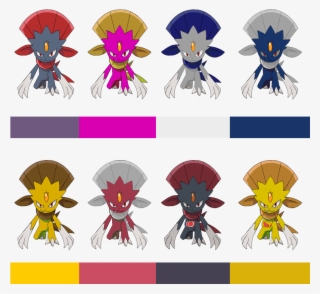 Palette Swaps And Alternate Costume W/palette Swap - Pokemon Palette Swap #8268440