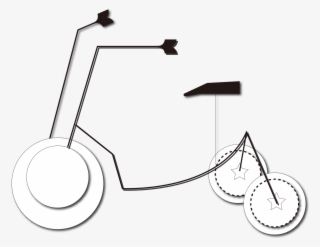 Cycling Bicycle Vector Element Png And Image - Line Art #8269118