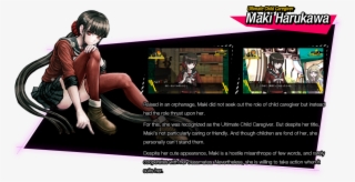 Maki Harukawa - Mom Reacts To Danganronpa #8269330