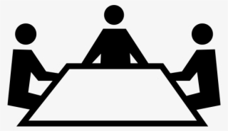 Group Clipart Group Work - Minutes Of Meeting Clipart Black And White #8273965