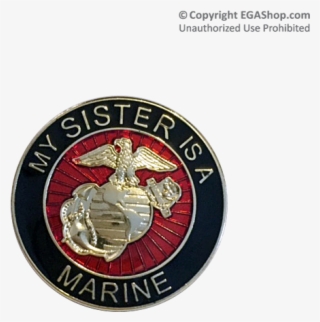 Ega Lapel Pin - Uncle Is A Marine Pin #8274333