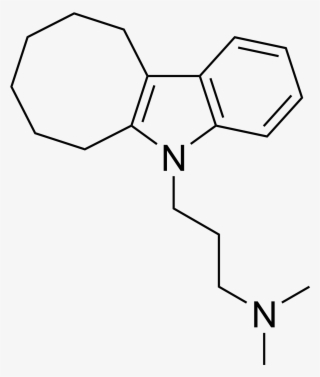 File - Iprindole-structure - Chemical Compound #8276258