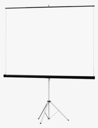 8′ Tripod Projection Screen - Projection Screen #8276289