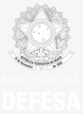 Ministério Da Defesa Logo Em Inglês - Graphic Design #8276586