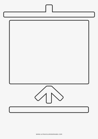 Projector Screen Coloring Page - Diagram #8276923