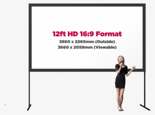 Fastfold Front And Rear Projection Screen Hire - Gotham Font Download #8276971