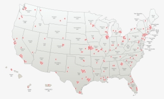 It Has Grown In Both Size And Capability To Meet Changing - Map Of The United States Black Background #8277955
