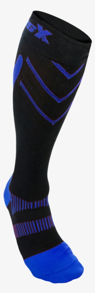 X200, 15-20 Mmhg, Knee High, Compression Socks, Royal - Hockey Sock #8278197