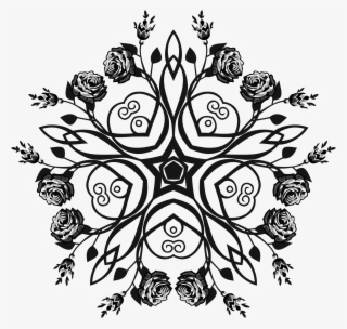 This Free Icons Png Design Of Rose Floral Flourish #8278930