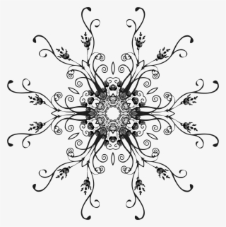 This Free Icons Png Design Of Rose Floral Flourish #8279018