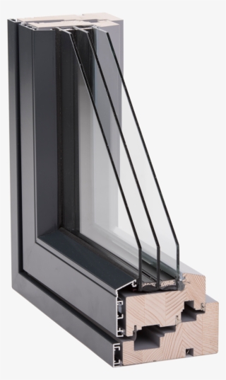Sw14 Aluclad Passive Window Represents A Unique Nordic - Wood #8279468