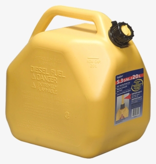 Jerrycans Mounted On Rear Wheel - Diesel Jerry Can #8279726