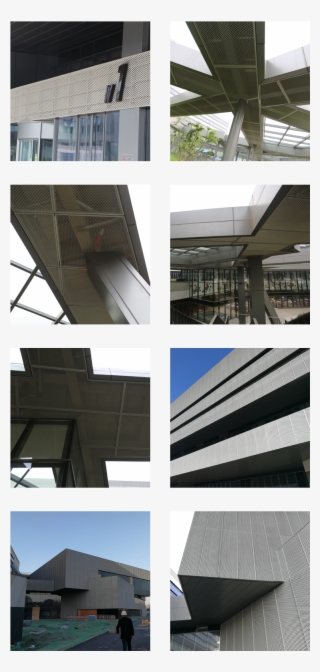 Walkways Metal Grating Mild Steel Aluminum Expandedbar - Brutalist Architecture #8280313